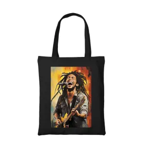 Bob Marley Tote Bag - Fan Art