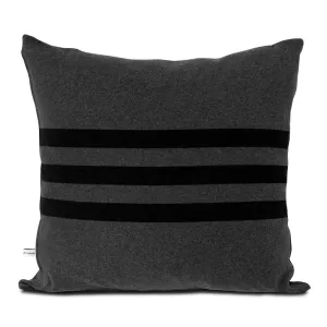 Brackley Cushion Cover Coal and Black