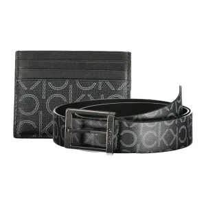 Calvin Klein Black Polyethylene Men Wallet