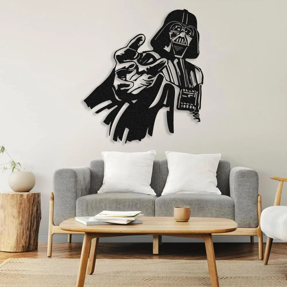 Darth Wader Metal Wall Art