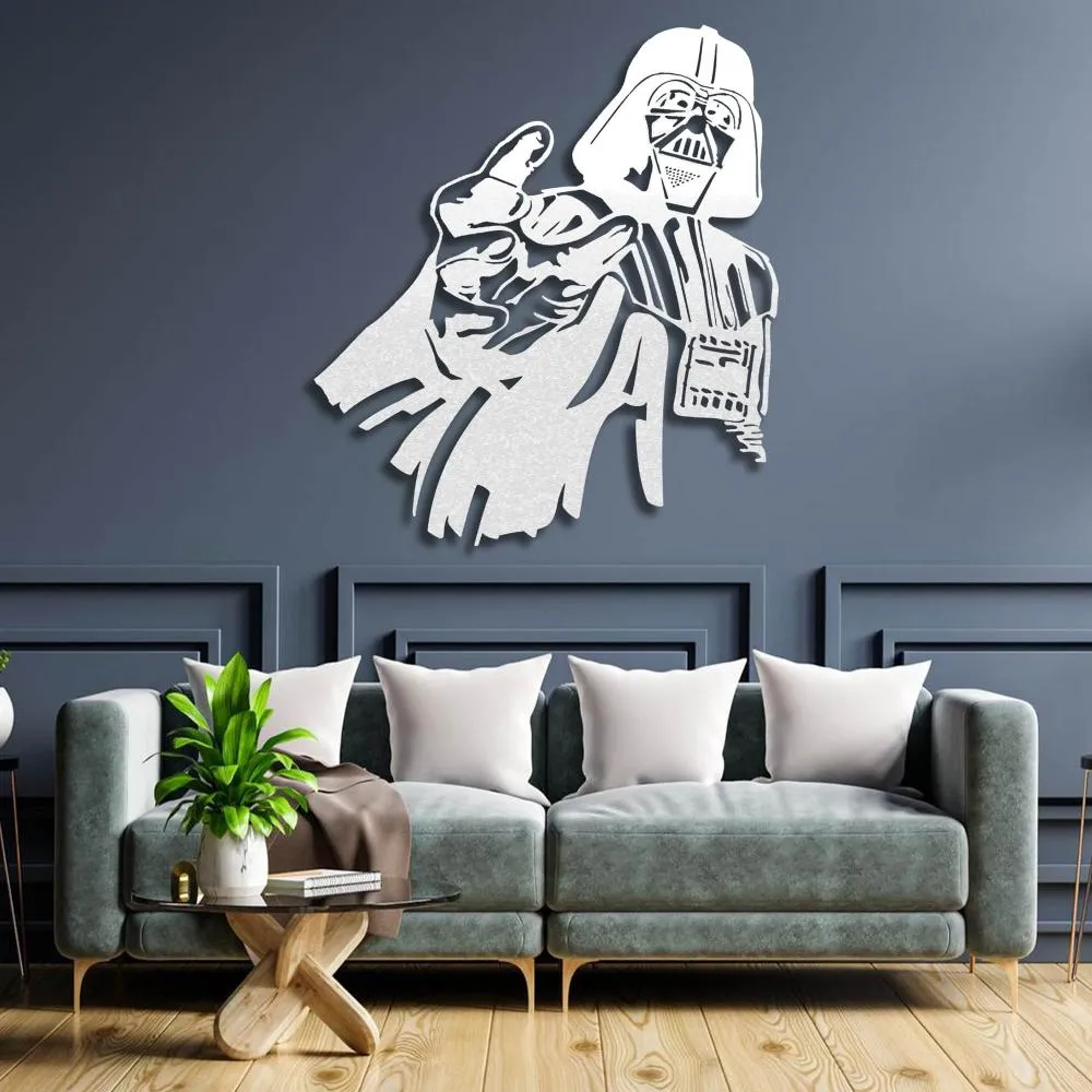 Darth Wader Metal Wall Art