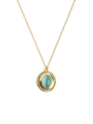 Feline Sky Gold Necklace