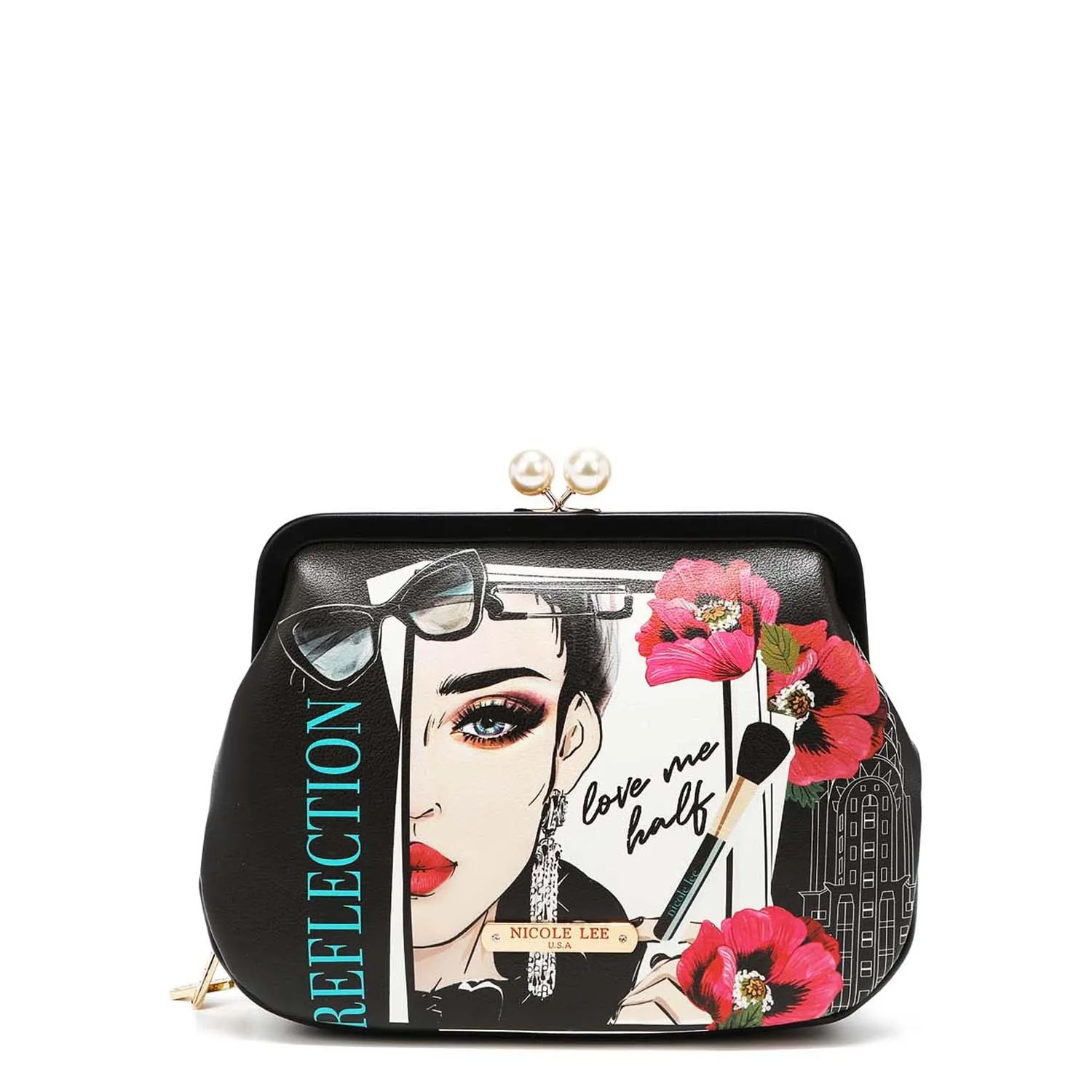 KISS LOCK MESSENGER CROSSBODY