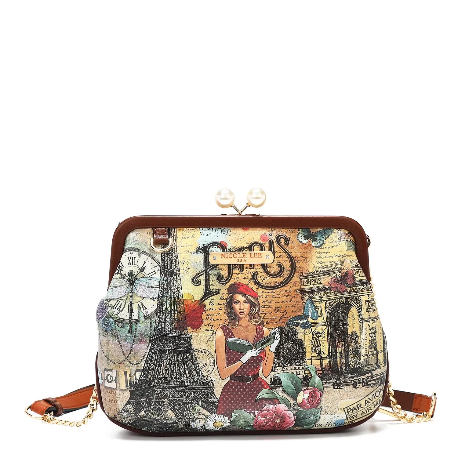 KISS LOCK MESSENGER CROSSBODY