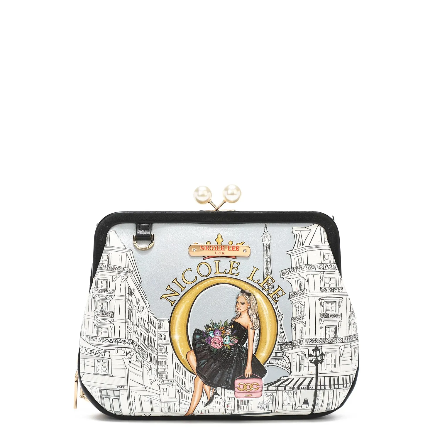 KISS LOCK MESSENGER CROSSBODY