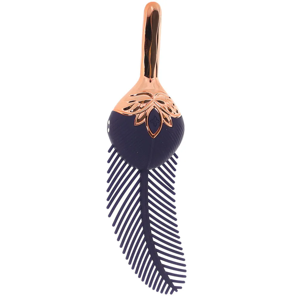 The Tickler Silicone Feather Vibe - Sensational Master Series Sensory Stimulator