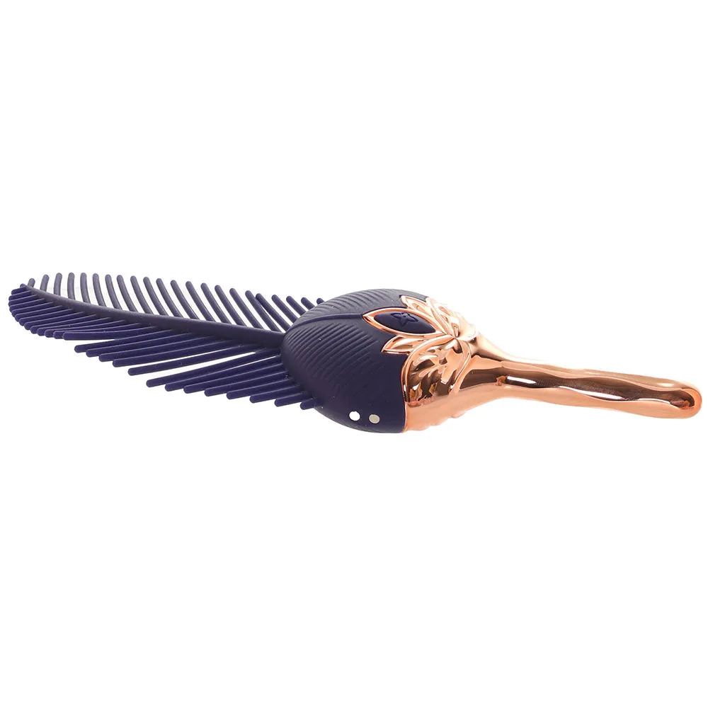 The Tickler Silicone Feather Vibe - Sensational Master Series Sensory Stimulator