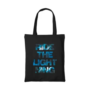 Metallica Tote Bag - Ride The Lightning