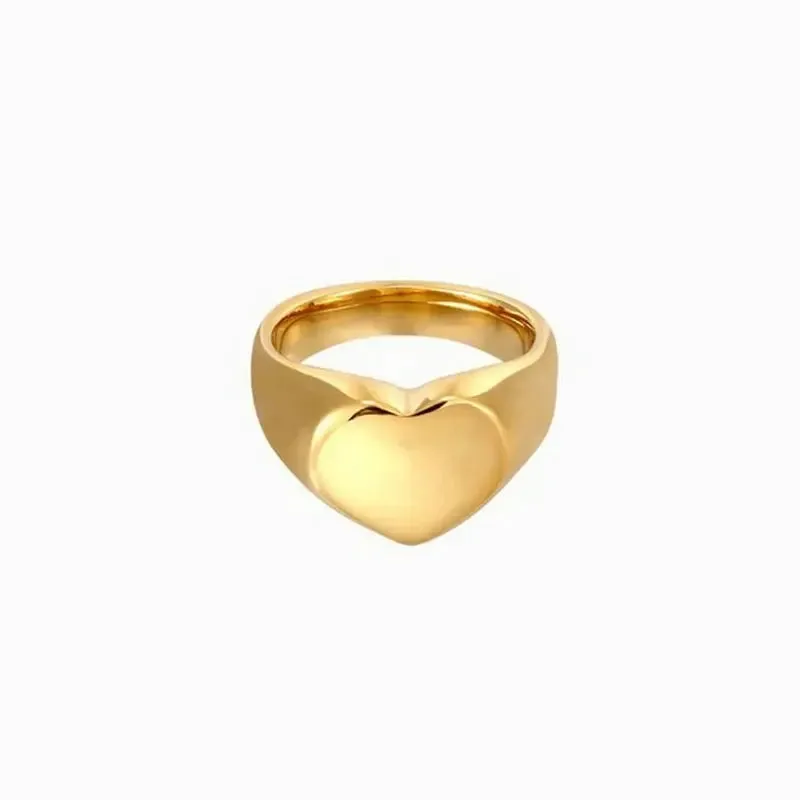 TEEK - 18K Gold PVD Plated 316L Stainless Steel Rings