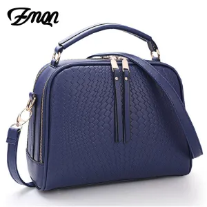 Two Zipper Women Crossbody Bags For Women Small Handbags Leather Famous Brand Fashion Women Messenger Shoulder Bag Wholesale 505