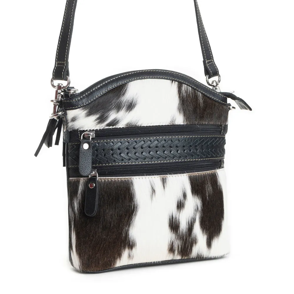 Wild Spirit Crossbody Bag in Black & White