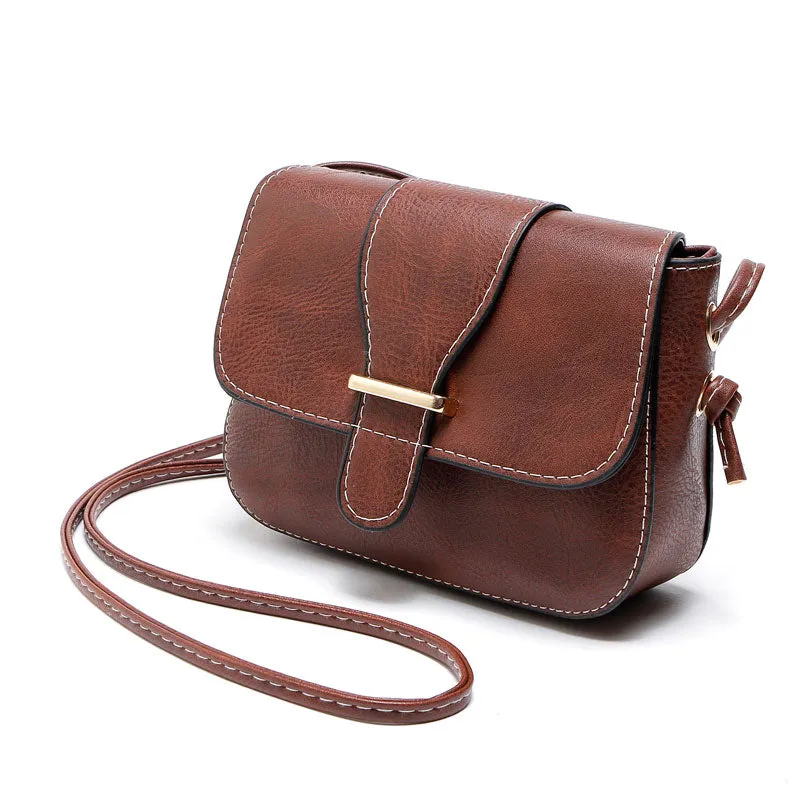 Women Small Vintage Shoulder Bag Messenger Crossbody Bag